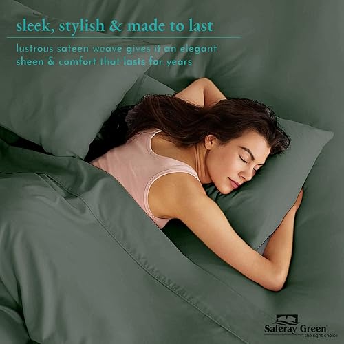 Miniatura 7 de Juego de sábanas de tamaño Queen, sábanas transpirables y refrescantes de algodón egipcio, sábanas de lujo para hotel, ropa de cama transpirable