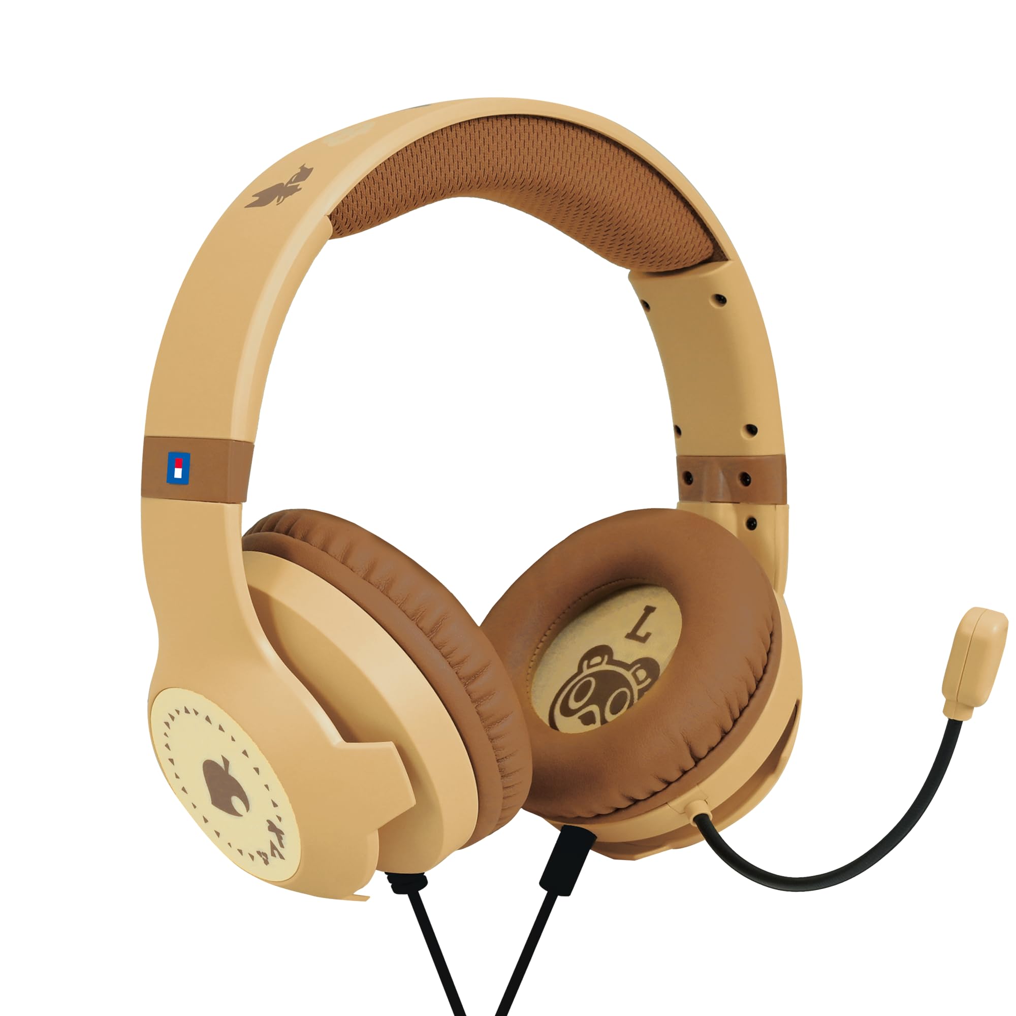 HORI Cuffie da gioco (legno marrone) per Nintendo Switch 2, con licenza ufficiale Nintendo