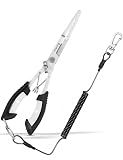 Needle Nose Pliers Fishing,Hook Remover Fishing Pliers black