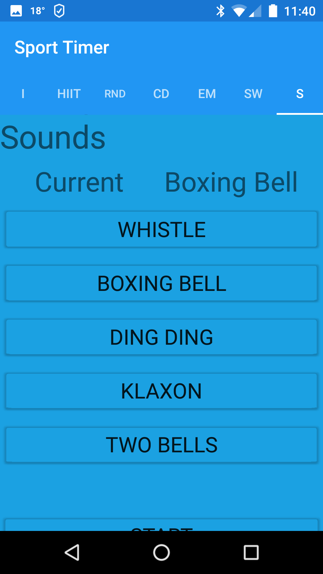 Sport Timer App on Amazon Appstore