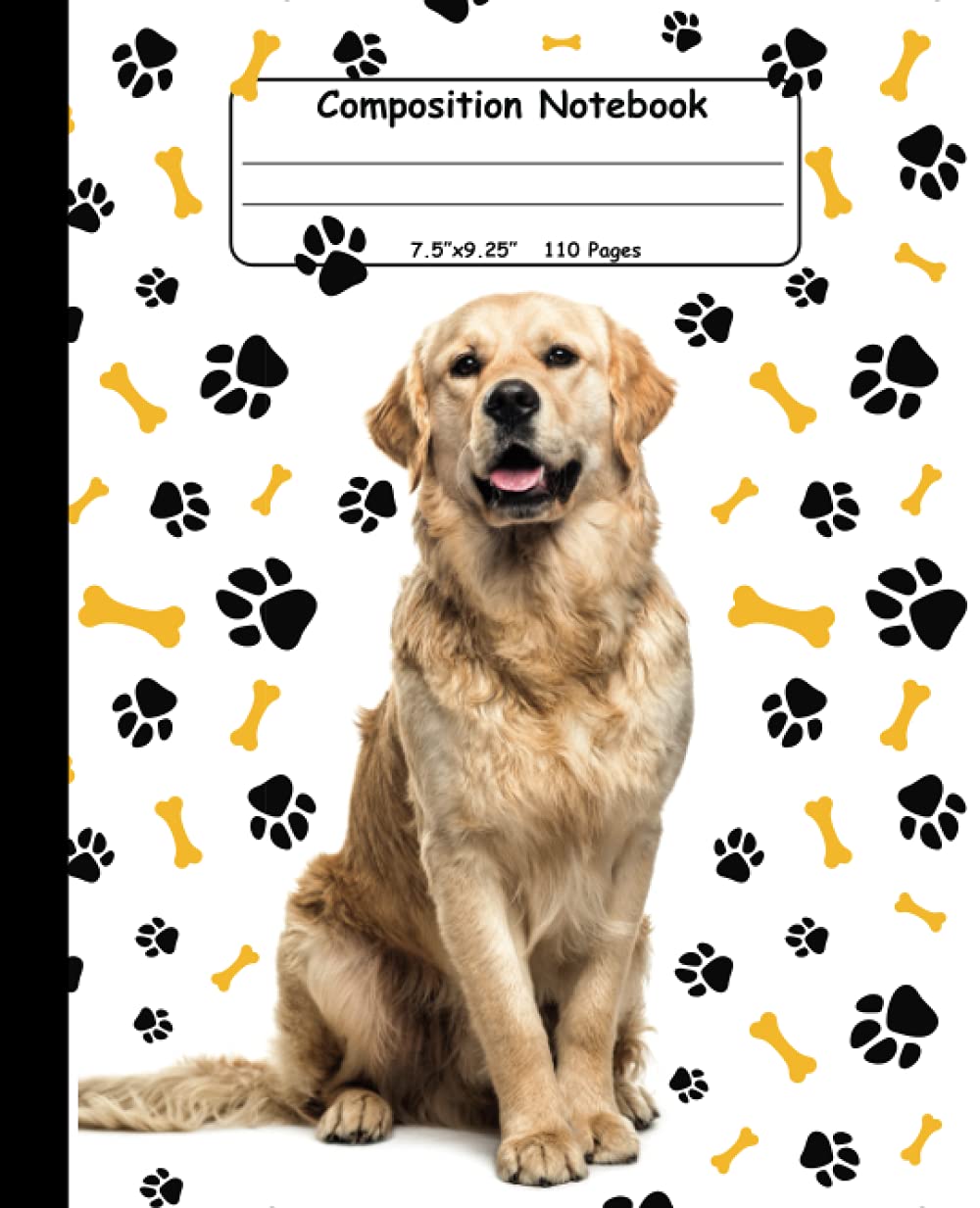 Composition notebook Cute Dogs: Cute Dogs Cover Design, Wide Ruled, 7.5"x9.25", 110 Pages, For kids, teens, and adults (Composition Notebooks)