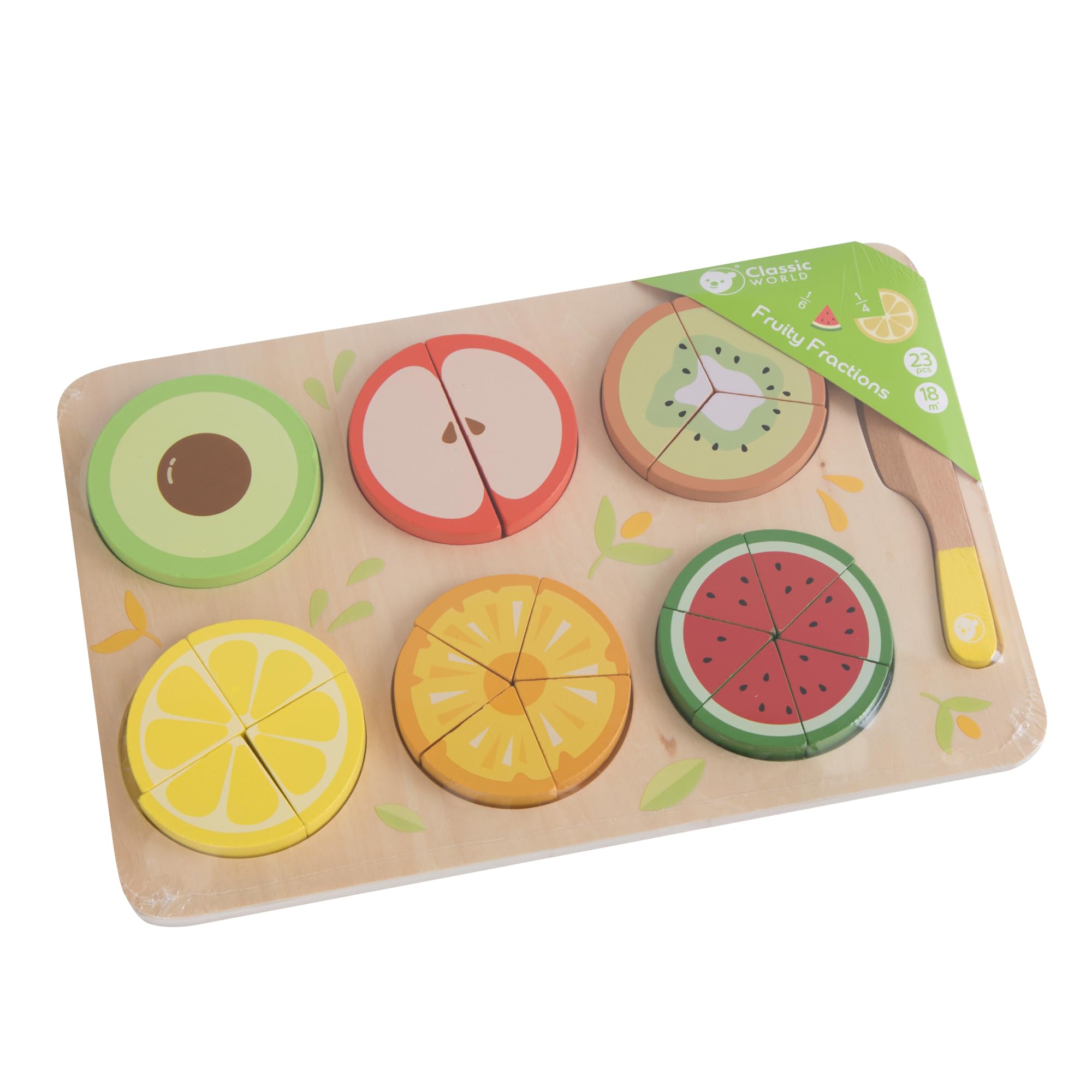 Classic World Houten Fruit Puzzel Breuke