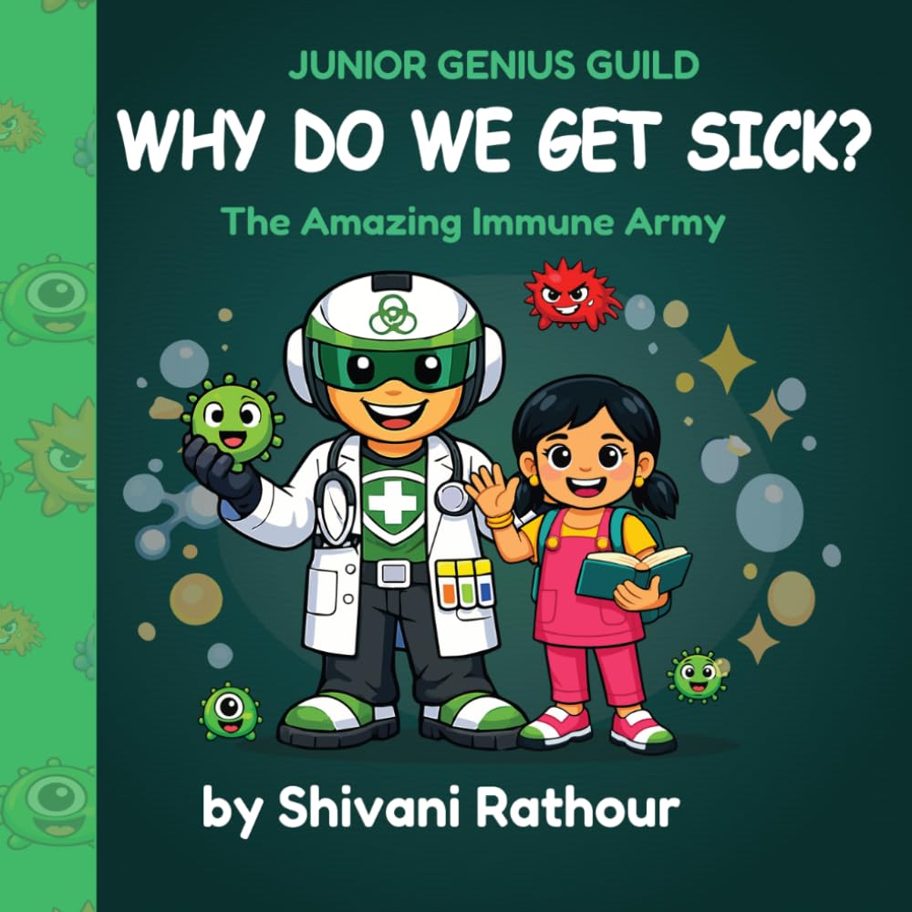 Why Do We Get Sick? The Amazing Immune Army: Perfect STEM Gift: Human Body Book for Kids 5-9 on Germs, White Blood Cells, Antibodies, Vaccines, ... Ignite STEM Learning & Creative Curiosity!)