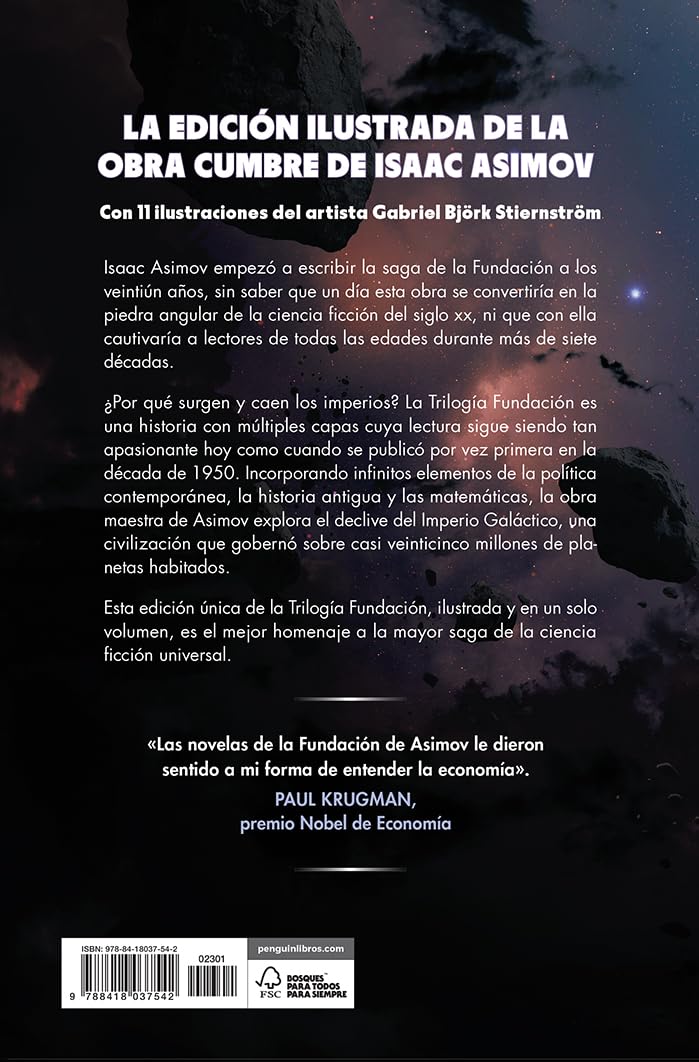 Trilogía Fundación (edición ilustrada) (Nova)