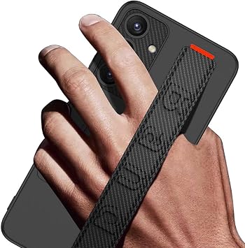 Case Compatible with Spia Samsung Galaxy S24 Plus Black Carbon Bora Stand Cover (Compatible with Samsung Galaxy S24 Plus, Black Carbon)