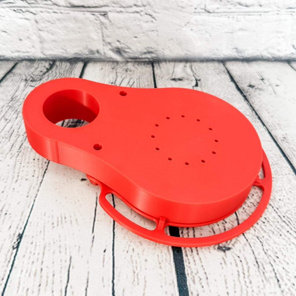 Hummingbird Feeder Seed Tray Adapter for Bird Buddy Hummingbird Feeder, Easy Attach Seed Tray with Drainage & Perch Ring for Small Birds, Convert Your BirdBuddy Nectar Feeder into a Seed Feeder (Kit)