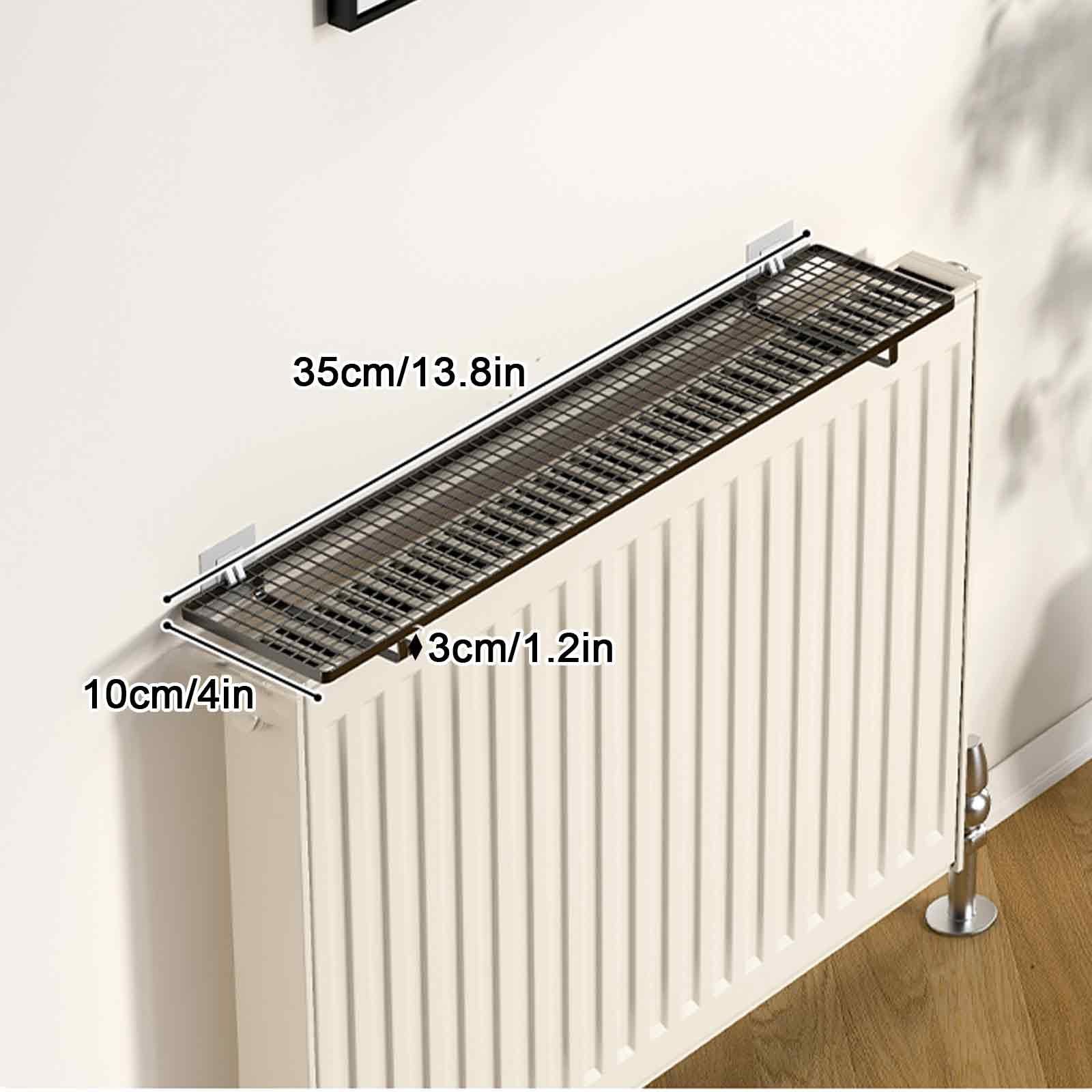 Mensola per termosifone senza fori, ad alta capacità di carico e design salvaspazio, per soluzioni di riscaldamento domestico efficienti