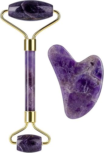 Miniatura 5 de Jade Eyelids - Juego de rodillos de jade para masaje de párpados de cuarzo rosa, raspador facial de cuarzo rosa, máscara de ojos de obsidiana 3 en 1