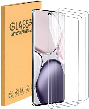 Huawei Honor X9c Tempered Glass Screen Protector, 9H Hardness, Ultra Clear, Anti-Scratch, Easy Installation, Case Friendly, Touch Sensor, 4-Pack