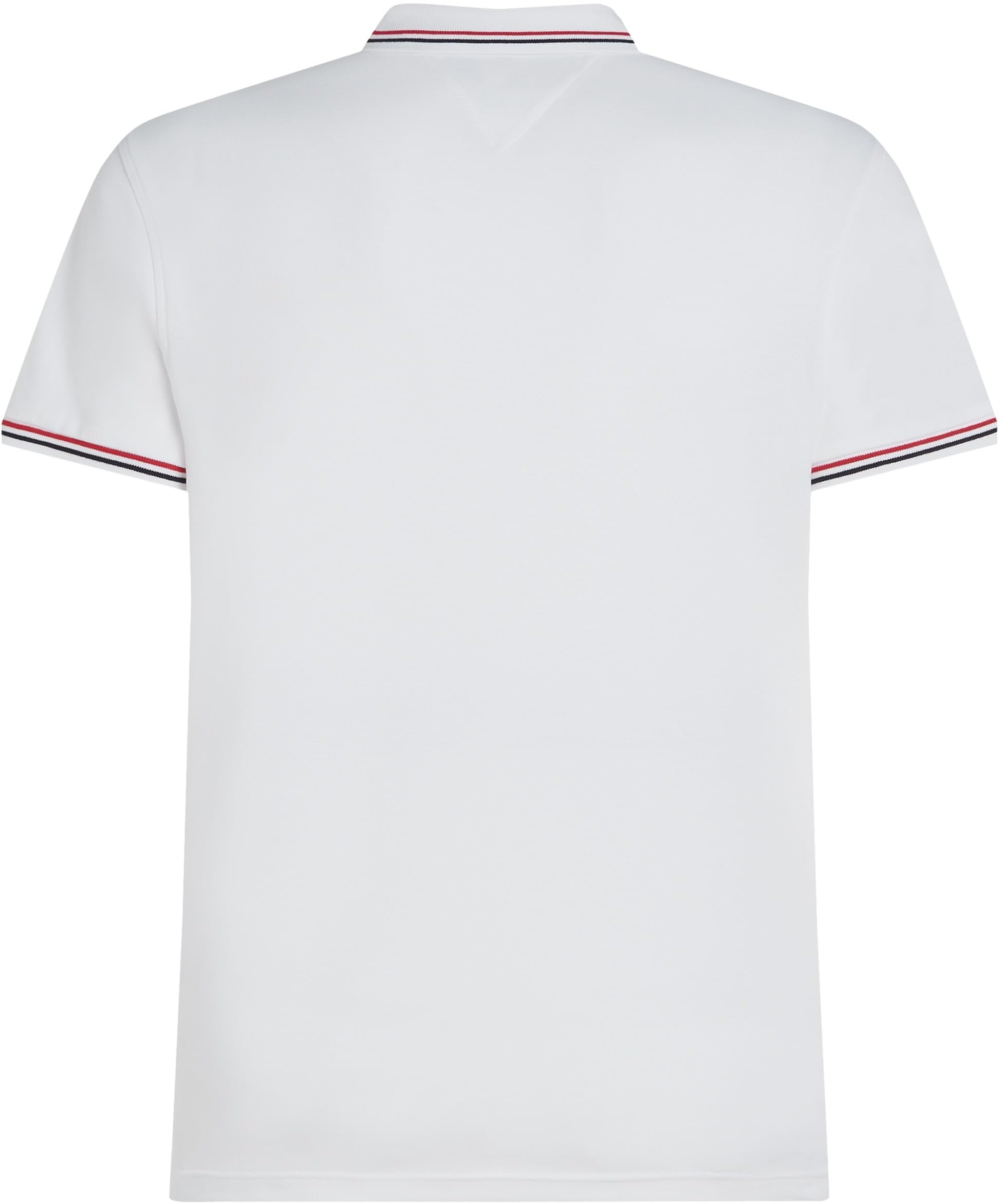 Tommy Hilfiger Herren Poloshirt Kurzarm Slim Fit mit Kontrast-Details