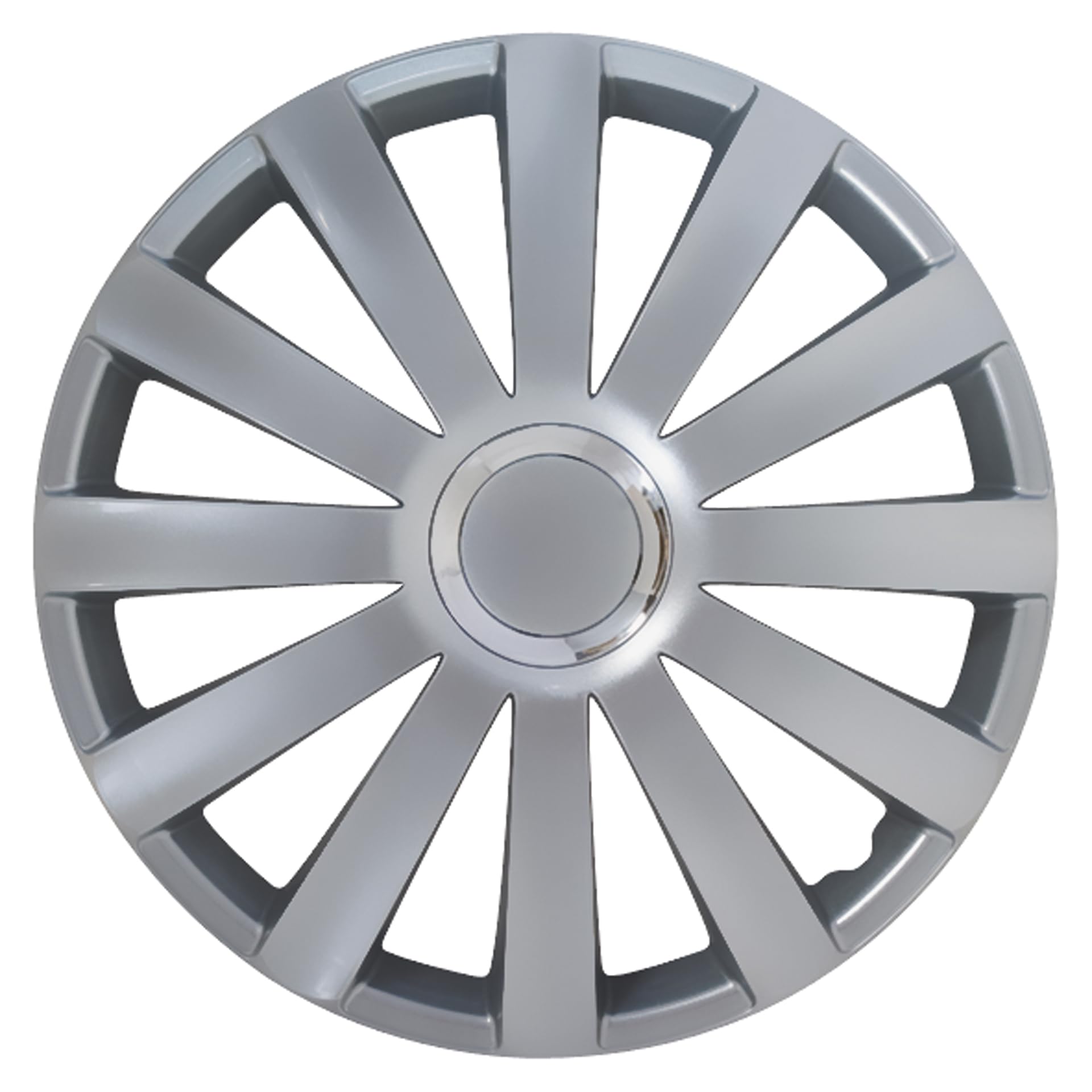 Avalone Silver & Black - Set 4 Copricerchi - D.14