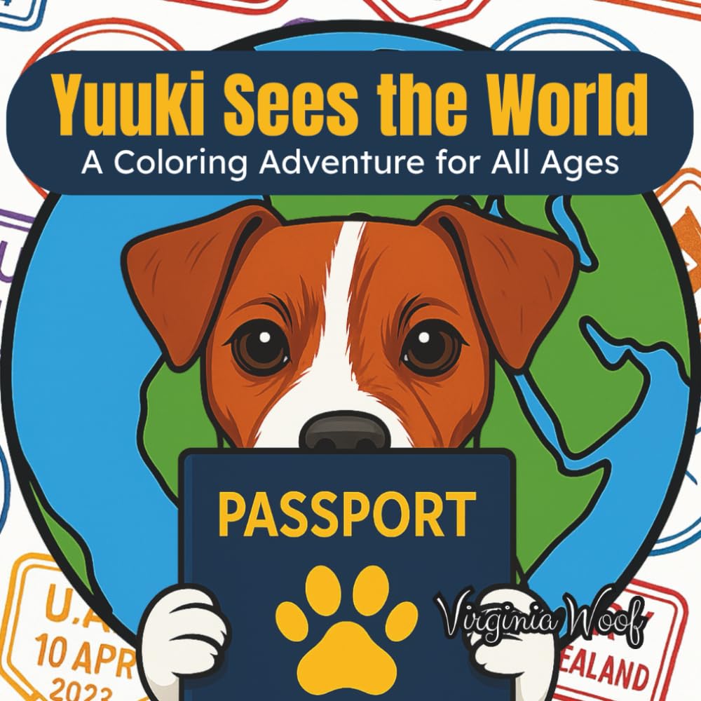 Yuuki Sees the World: A Coloring Adventure for All Ages
