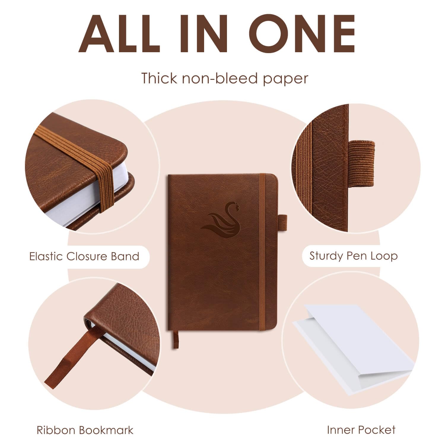 Elegancka książka z hasłami z zakładkami alfabetycznymi – książka z hasłami w twardej okładce do logowania na adres witryny internetowej – 17,8 cm x 25,4 cm organizer z sekcją na notatki i tylną