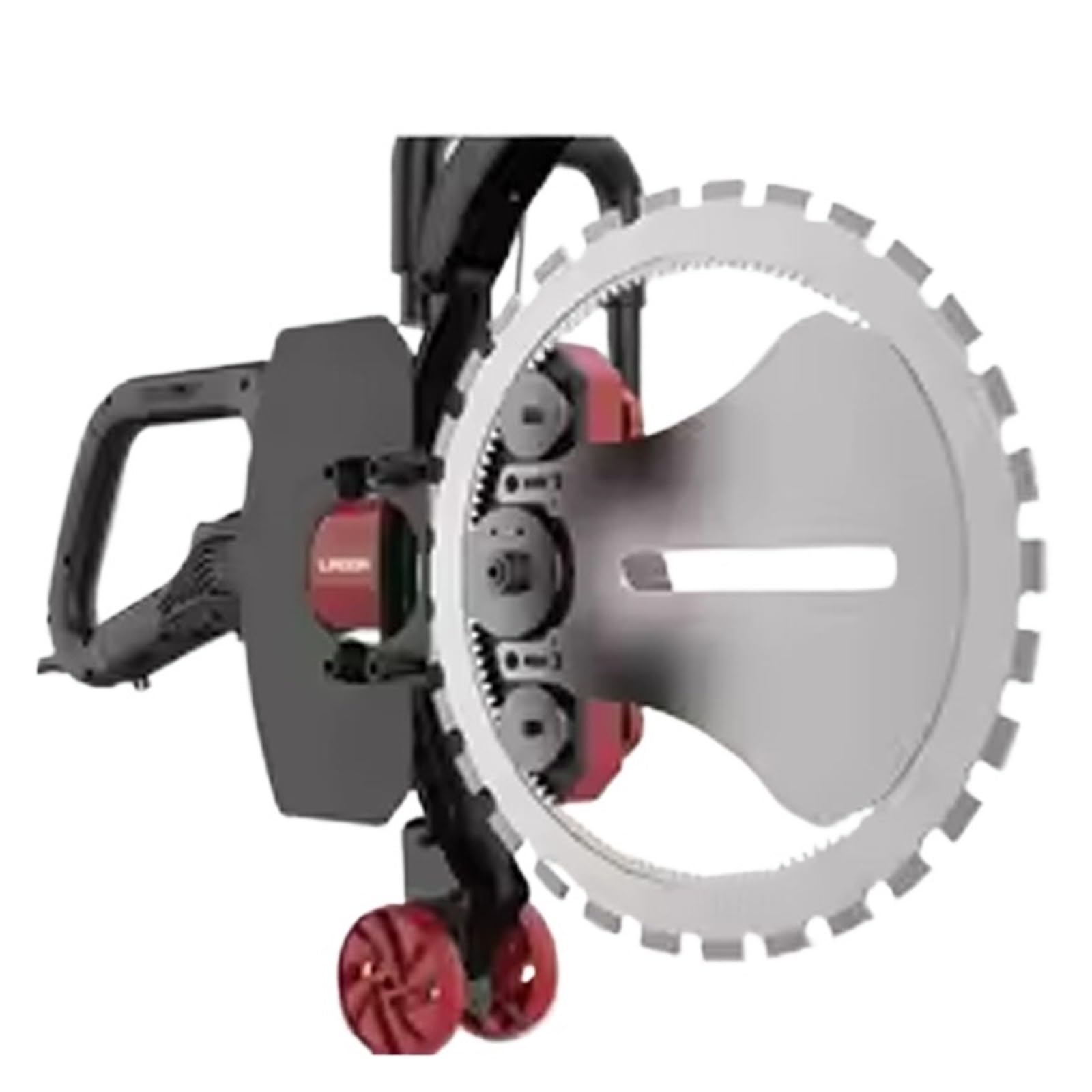 Qaxrzcucd One Color Electric Ring Saw 5000W Brushless Concrete Circular Max Depth 30Mm Handy Brick Machine For Stone Wall Tile Trenching Powerful