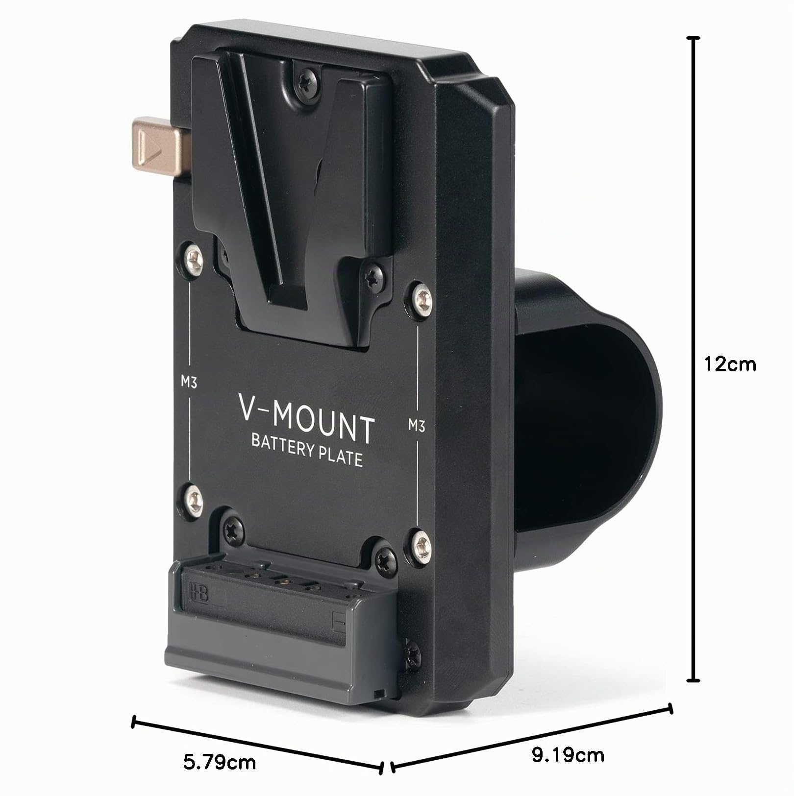 Tilta Placa de batería de montaje en V para agarre de anillo Compatible con DJI RS 2/ RS 3/ RS 3 PRO TGA-RG-V