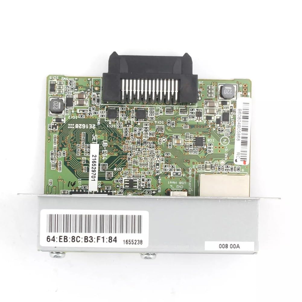 Server di stampa Ethernet, scheda di rete UB-E04, modulo C32C881008 per TM-T88V, T70II, U220, H6000, 100Mbps