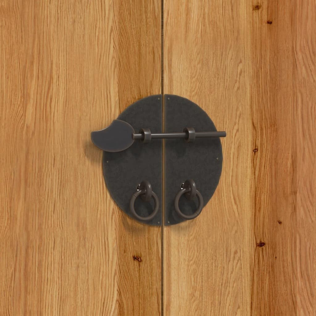 Retro Bathroom Furniture Set, Solid Pine Wood, 12.6x27.6x24.8 Inch, Varnished Brown, Sink and Wall Cabinets, Under Sink Storage Cabinet for Toiletries