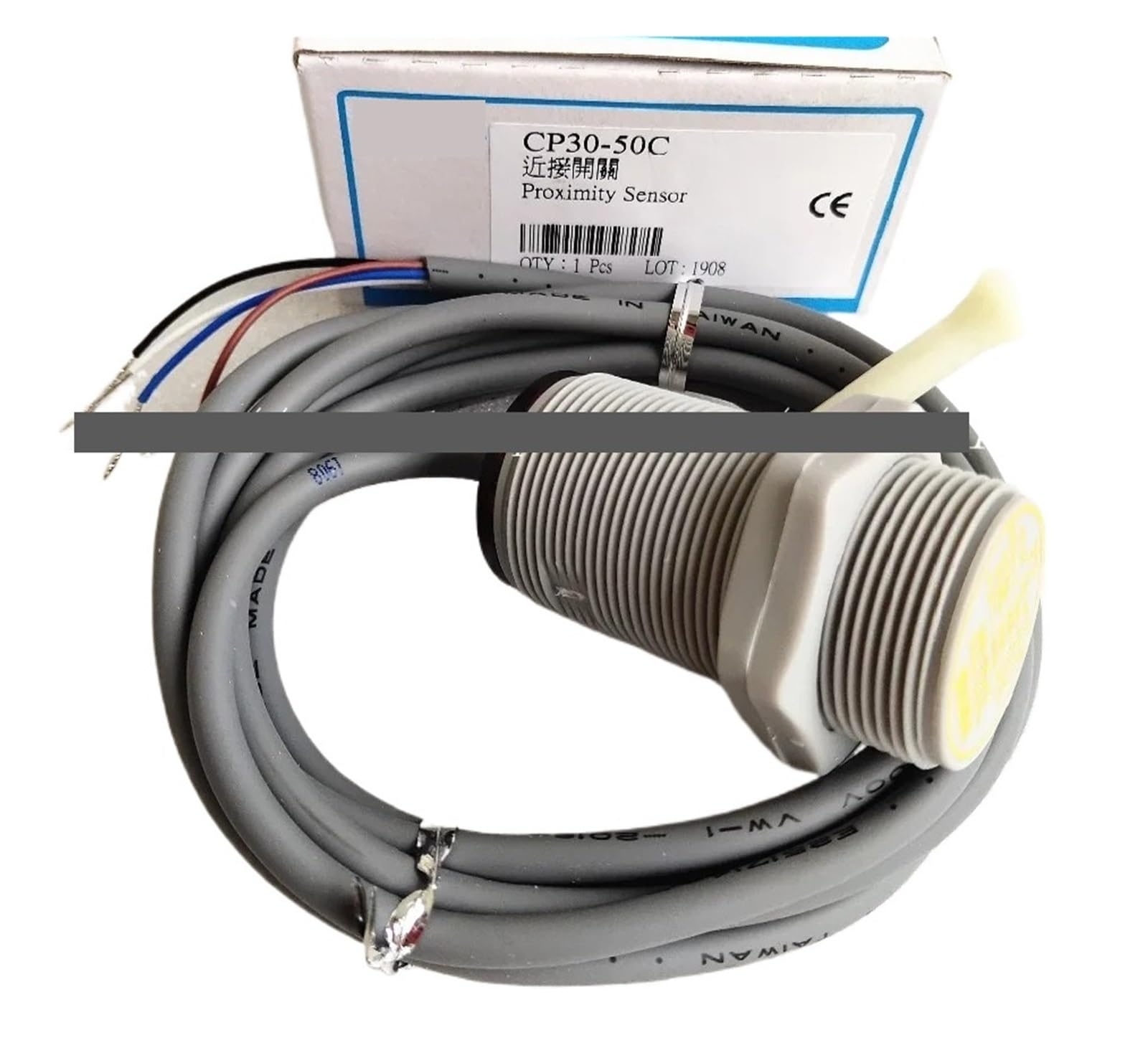 Capteur capacitif CP30-50C avec sortie double NPN et PNP NO NC 10-30V