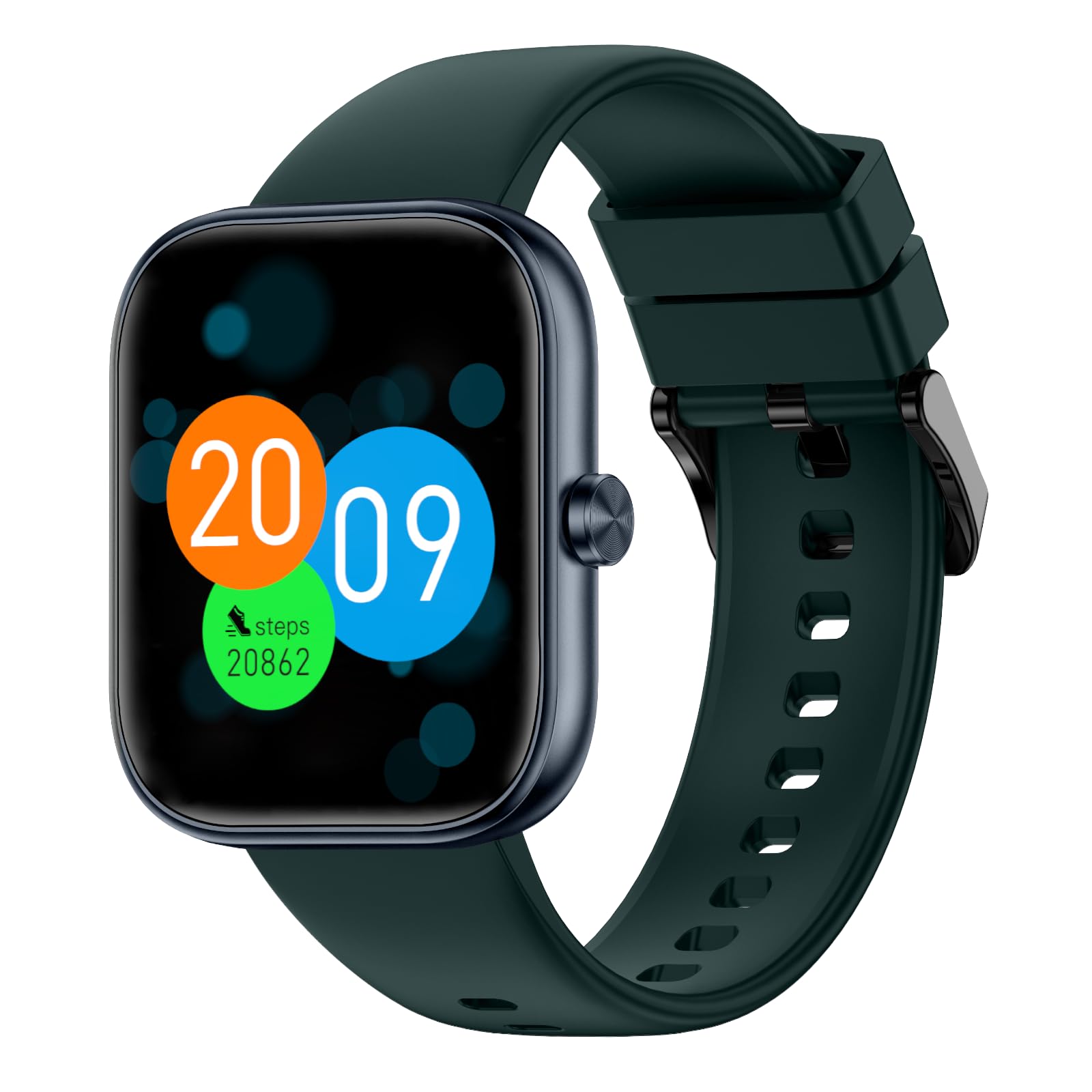 Smart Watch for Men,Bluetooth Call, 1.83" HD, Fitness Watch, IP68 | Olive Green