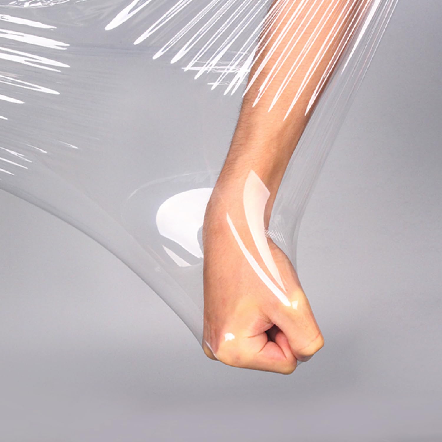 Stretchfolie Transparent 23my 2,5kg 500mm Handstretchfolie Palettenfolie 350m