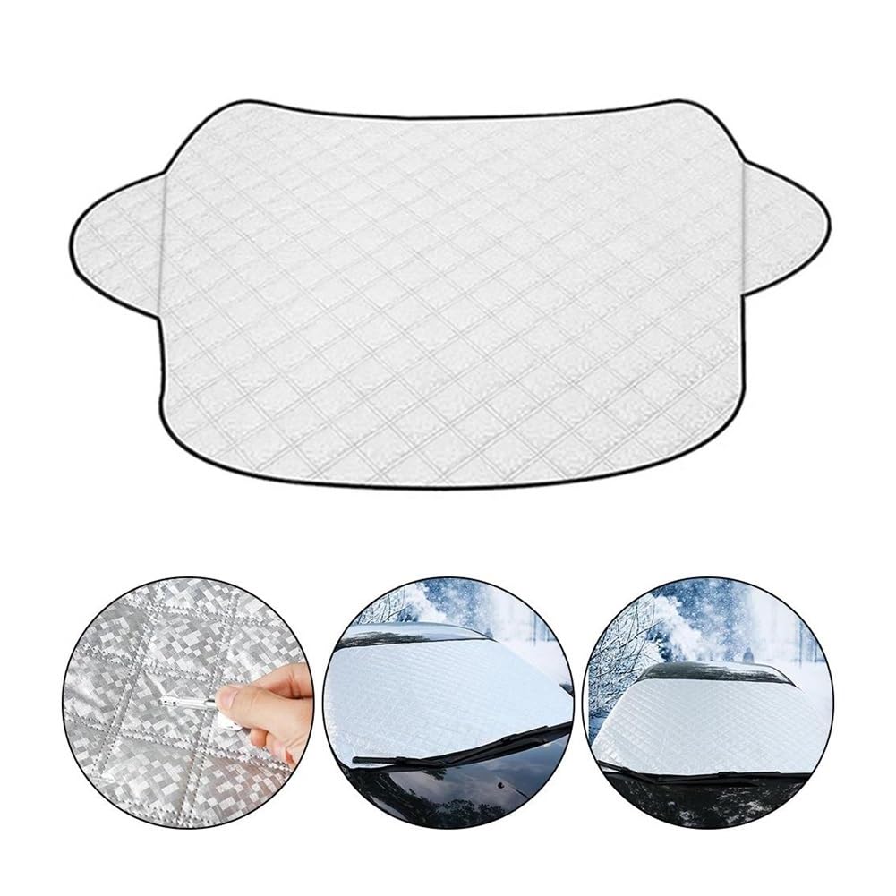 Housse de Protection pour Pare-Brise Pare-Brise De Voiture Universel Couverture De Neige Pare-Soleil Anti-Neige Glace Accessoires De Voiture pour Voiture SUV MPV Protection Pare Brise Hiver