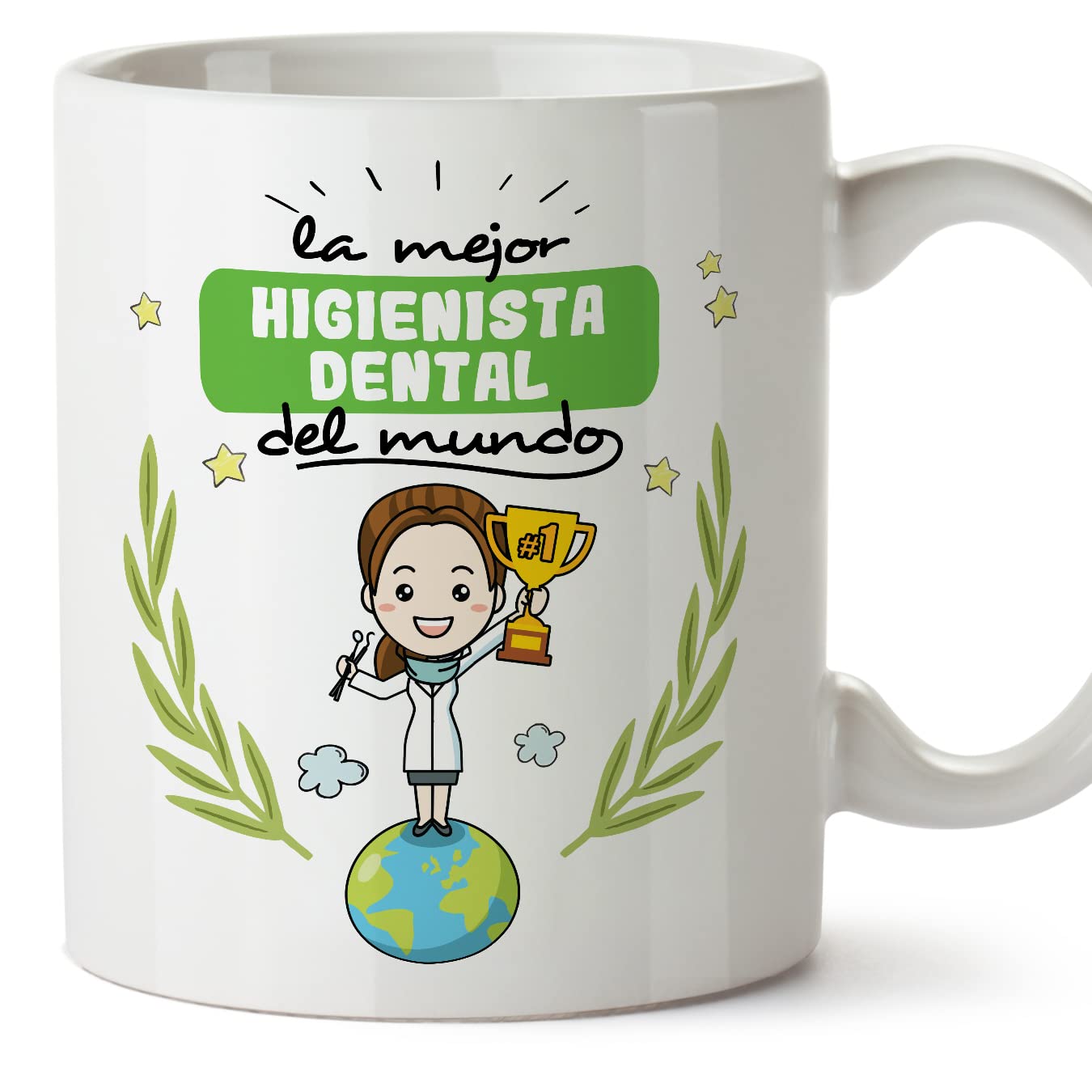 MUGFFINS Taza Fisioterapeuta Hombre (Mejor del Mundo) - Regalos Originales y Divertidos de Fisioterapia — view 44