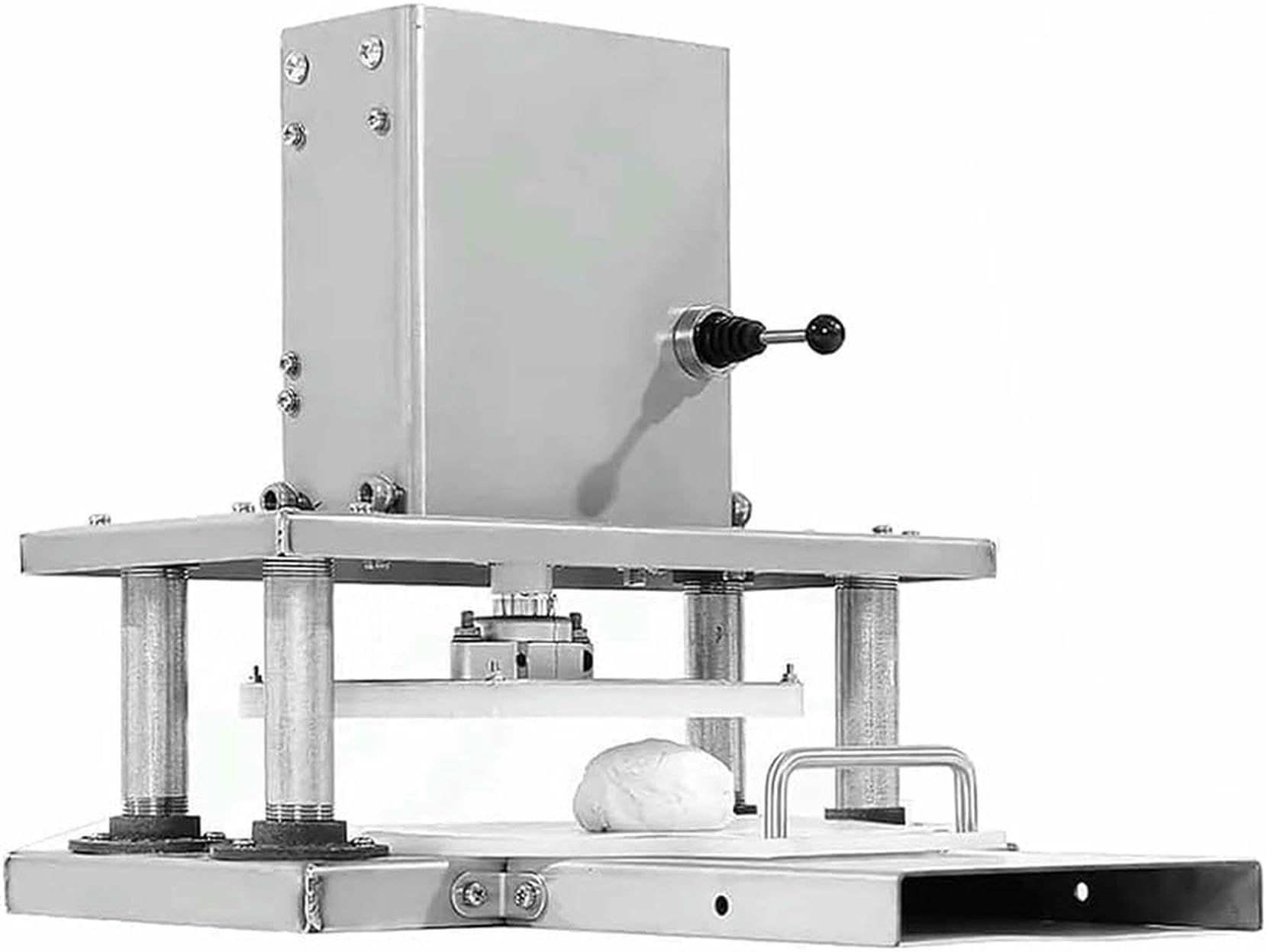 FHRKA Commercial Pizza Press, Electric Tortilla Press, Home Pizza Dough Maker, Dough Roller Dough Sheeter Pasta Maker（25cm