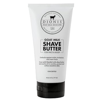 Dionis Goat Milk Shave Butter Face & Body 6 oz Pack of 1