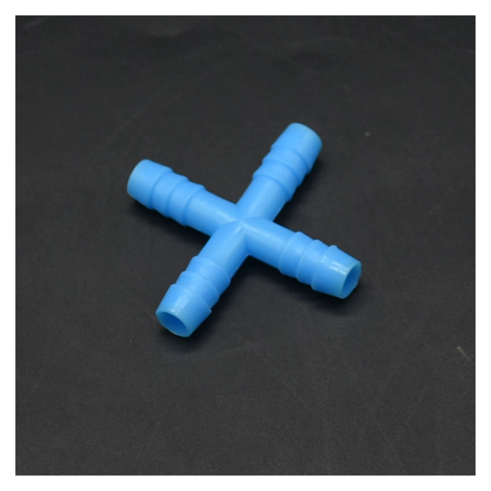 Raccord de tuyau en T 8 mm et 10 mm en croix pour arrosage et aviculture x20