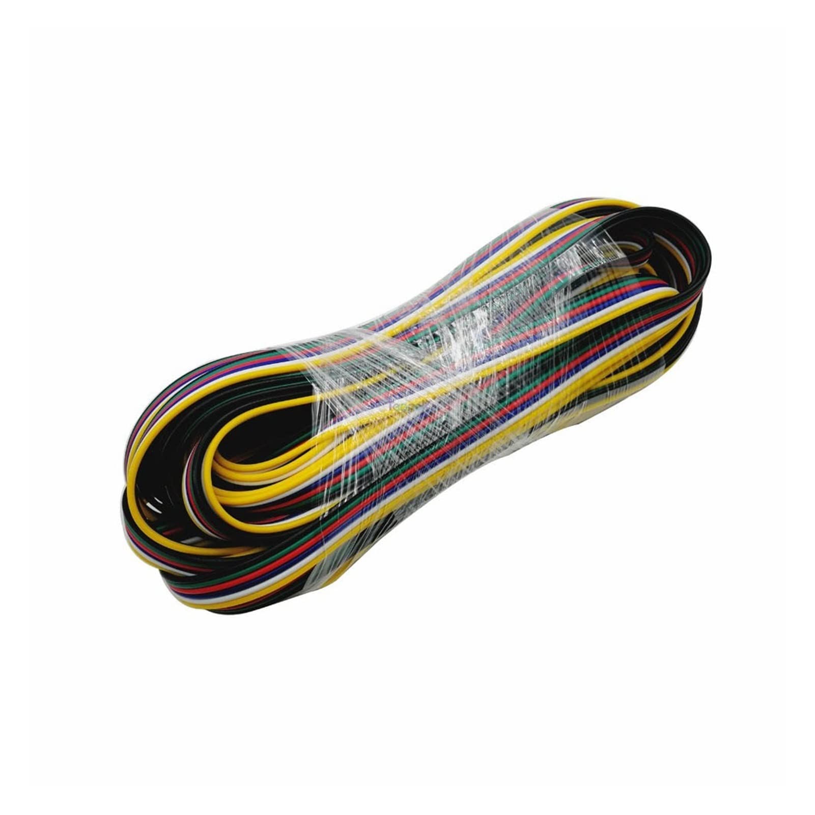 2 PIN 3 PIN 4 PIN 5 PIN 6 PIN Cavo di prolunga 2 PIN 2 2AWG. Connettore compatibile con WS2812 WS2811 RGB RGBW RGB CCT 5050 3528 Striscia (Size : 100m, Color : 3pin)