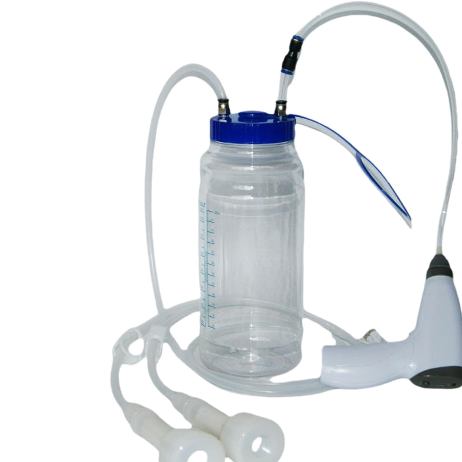 perfk Máquina de ordeño de Vacas Accesorios de máquina de Vacas Bomba de succión de aspiración 2L Bomba de succión eléctrica para ovejas Granja de Vacas