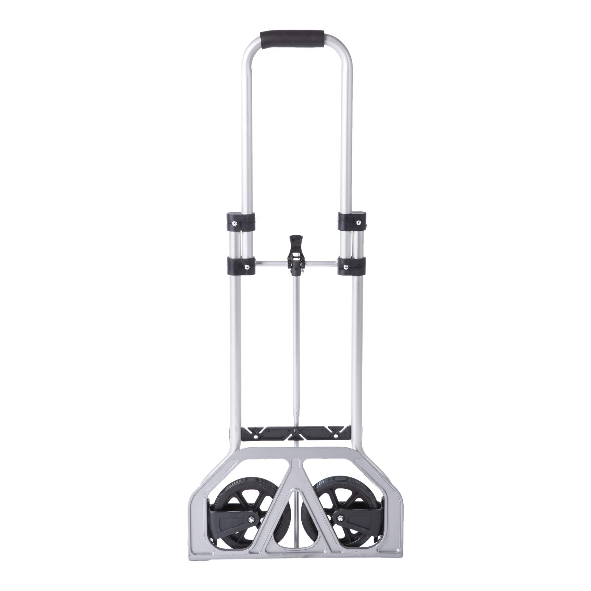 STIER Sackkarre Basic, klappbares Modell, Tragfähigkeit bis 45 kg, aus Aluminium, ideal für Transportaufgaben, mit Vollgummi-Bereifung, leicht und handlich