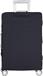 LEAFOREST Spandex Elastic Water Resistant Protective Travel Suitcase Cover Fits 19-32 Inch Black S
