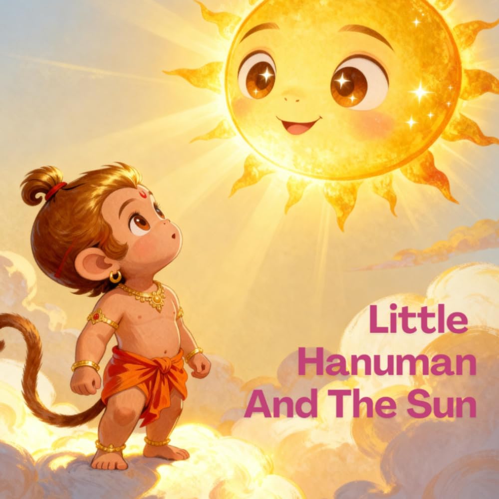Little Hanuman and the Golden Sun: A Magical Story of Courage, Curiosity, and Divine Blessings for Kids