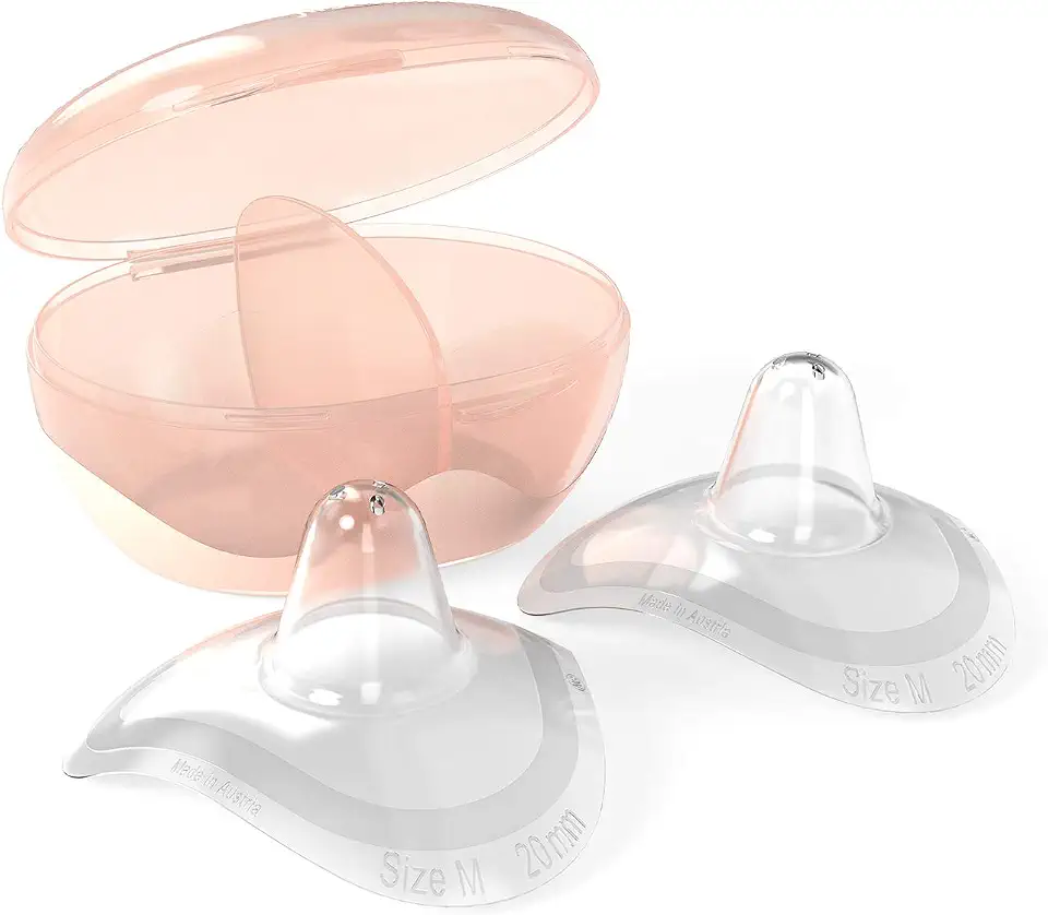 nip First Moments Nipple Shields With Box - Large, made in Germany, 2 pcs