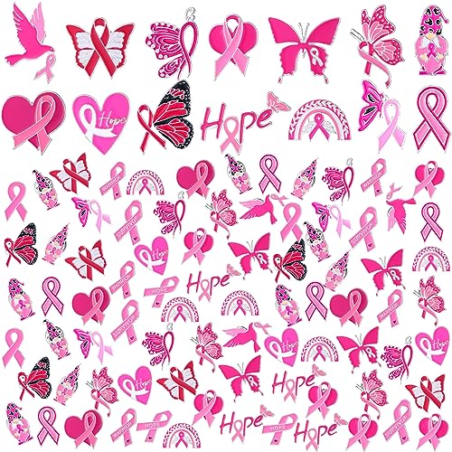 Image of 100 Pcs Enamel Pins Bulk Lapel Pins Brooches Decoration Gift for Backpack Clothes Women Mothers Teachers Nurse