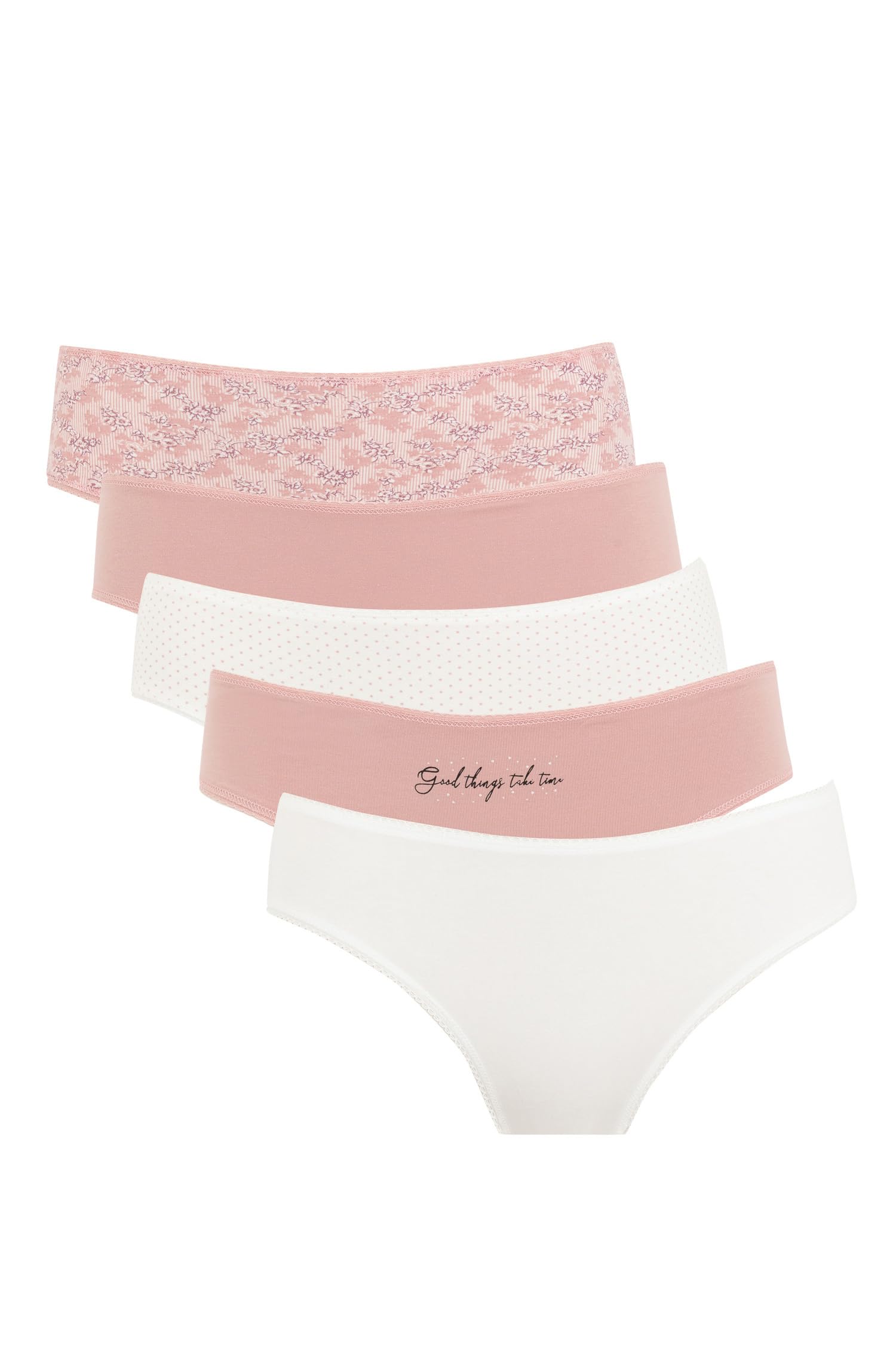Kadın Fall in Love 5'li Paketli Slip Külot