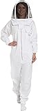 Natural Apiary - Apiarist Beekeeping Suit - Polycotton - Fencing Veil - Total Protection for beekeepers - LR