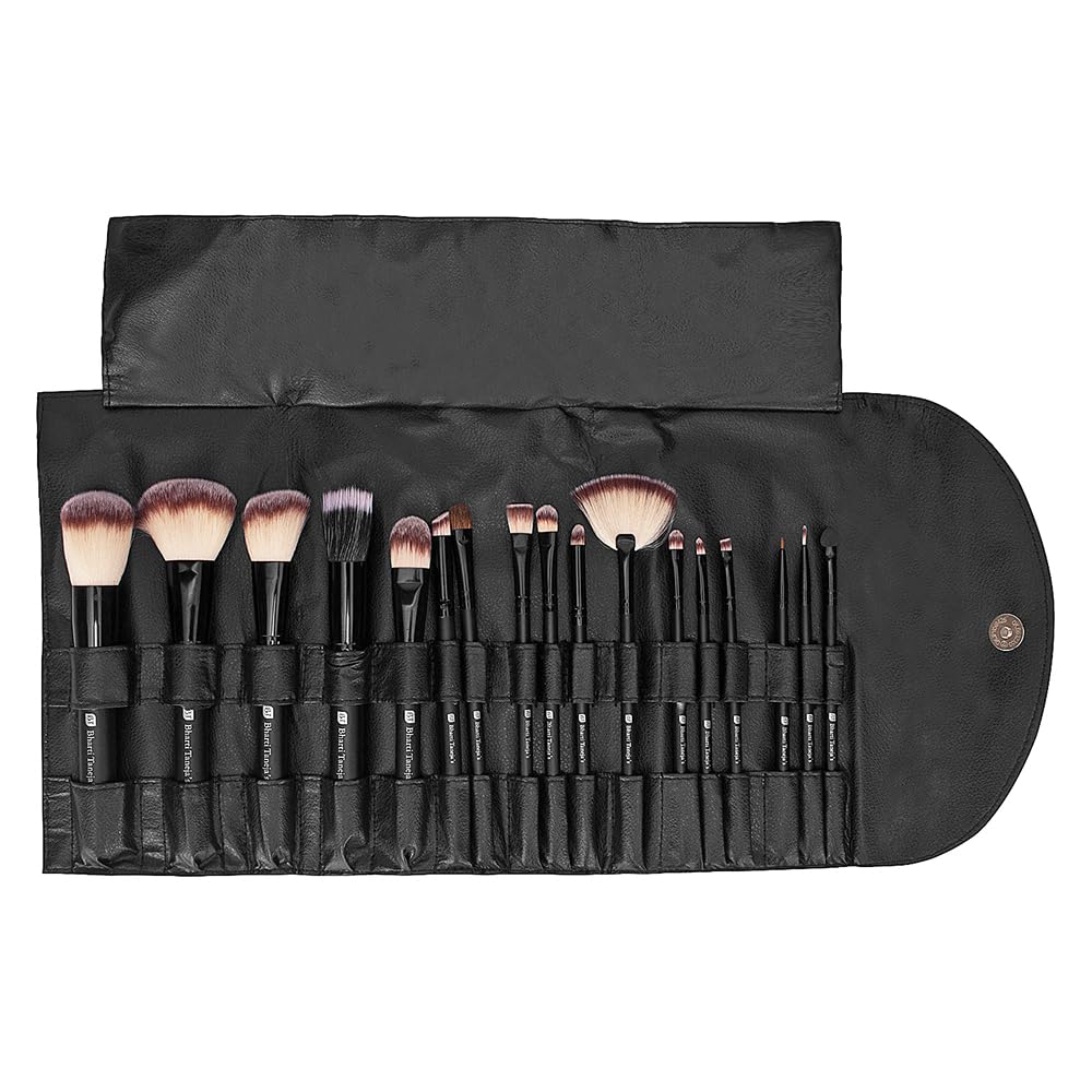Dr. Bharti Taneja Luxury Makeup Brush Set 17 in 1 | Ultra-Soft Premium Bristles | Professional Face & Eye Makeup Brushes | Elegant Beauty Tool Kit-picture-35