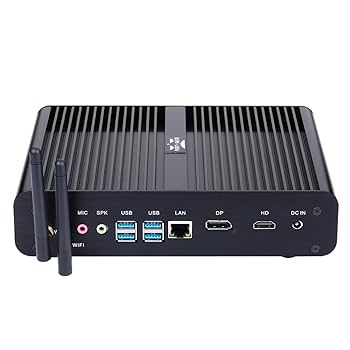 Amazon.co.jp: Partaker Fanless Mini PC, Desktop Computer