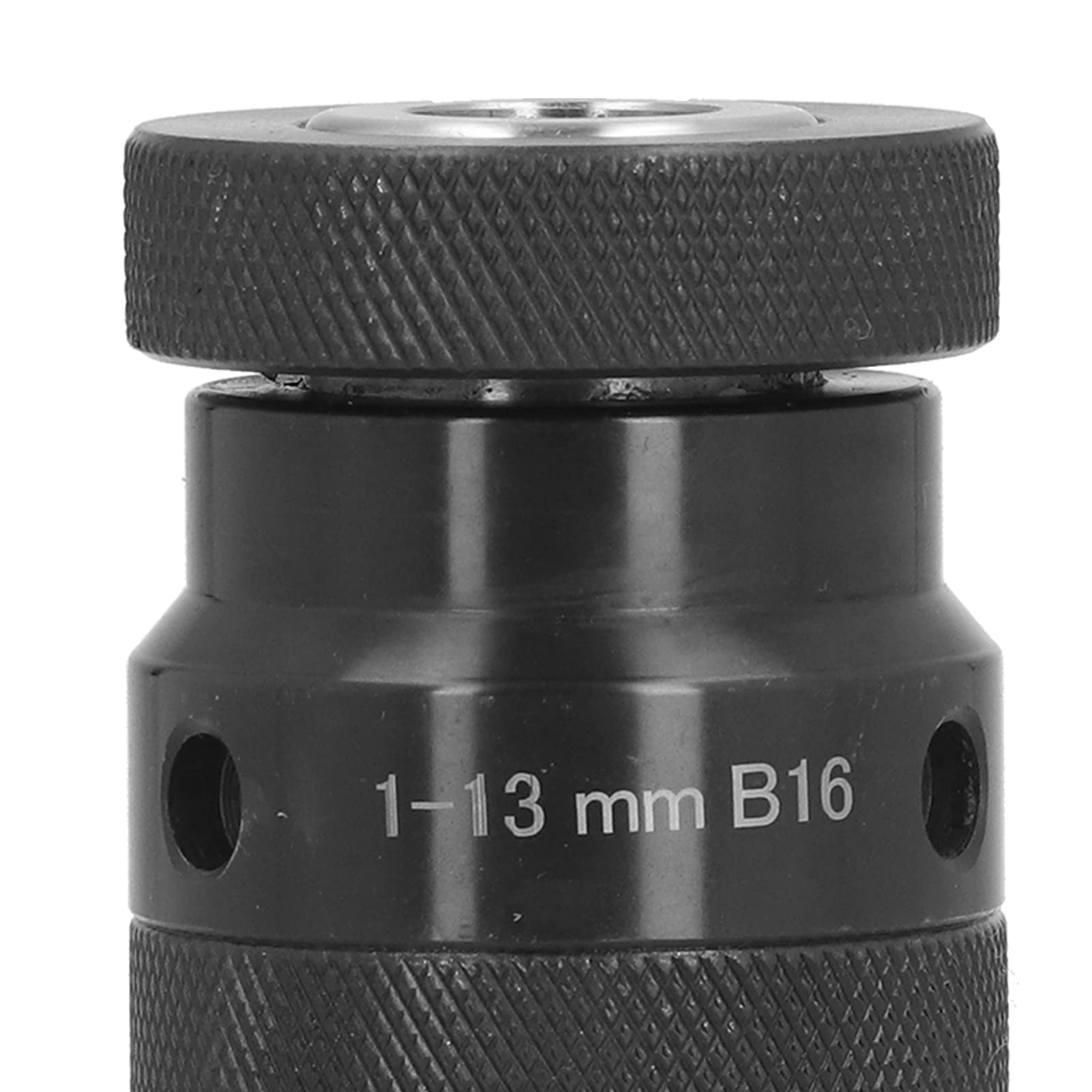 Mandrin de perceuse à verrouillage automatique en 40Cr, mandrin pour perceuse à colonne et perceuse électrique à main, plage de serrage de 1 à 13 mm avec tige filetée à dents en