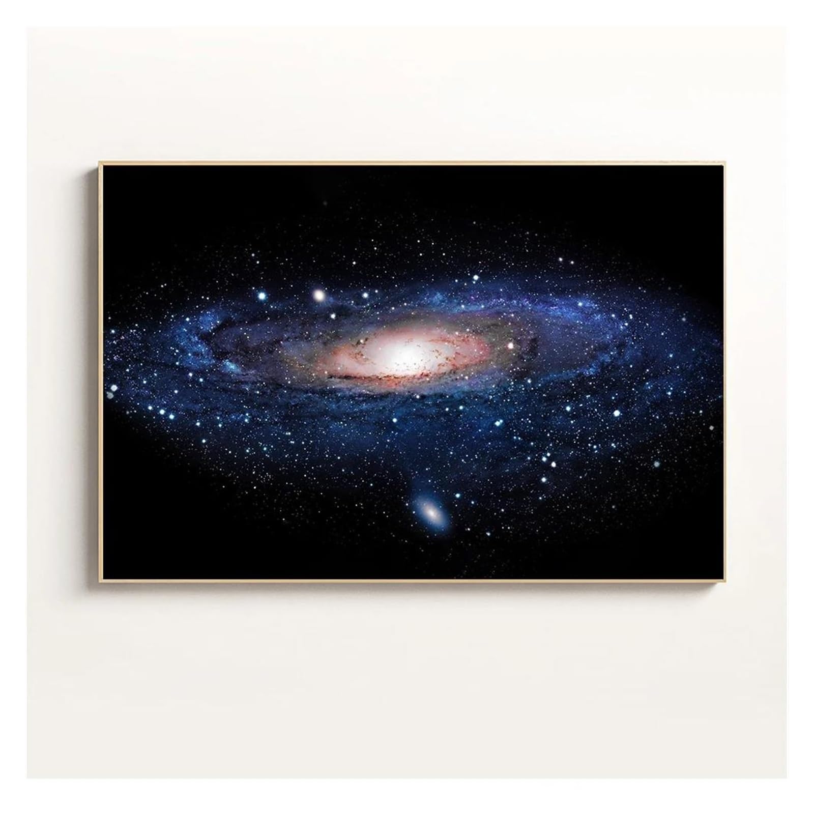 Affiche Espace Astronomie Décoration Murale Toile Univers Galaxie 50x75cm