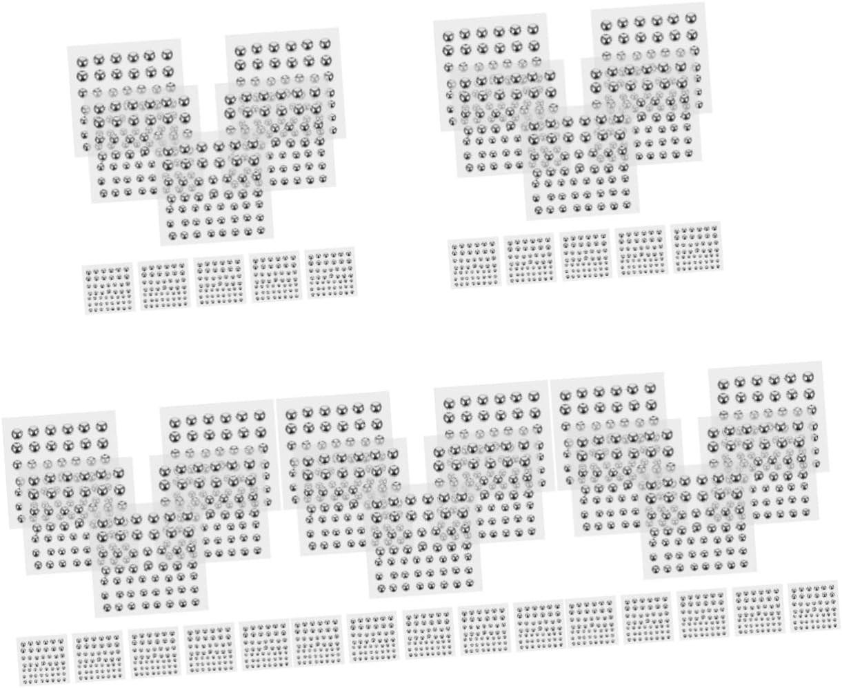 Gadpiparty 50sheets Face Jewels Stickers for Makeup Nail Art Hair Embellishments Self-Adhesive Eye Gems Festival Decorations and Craft Accessories for Parties and Celebrations
