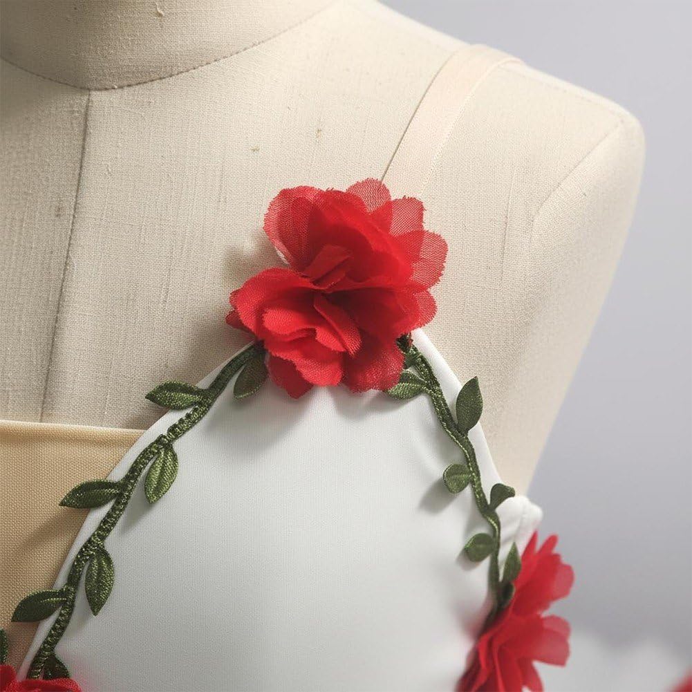De Ballet Fleuri À Fines Bretelles, Jupe en Tulle À Plusieurs Épaisseurs pour Femme, Idéal pour Un Spectacle De Danse, Une Séance Photo Ou Une Fête sur Le Thème des Fées.