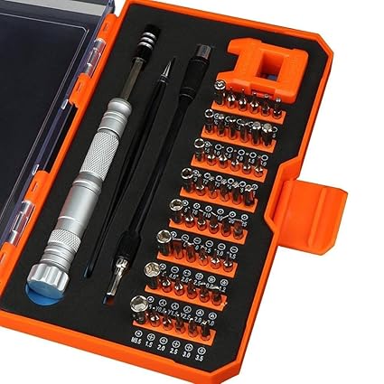Heiter 52 in 1 screwdriver set Electronics Repair Tool Kit For Tablet,Mobile Phone,Laptop,Camera,Tv, repair tool set kit, Home repairing kit