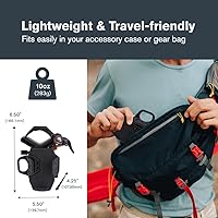 Vista 8 de Celestron – NexYZ – Adaptador universal para smartphone para telescopio, binoculares y miras de detección – Alineación de precisión de 3 ejes