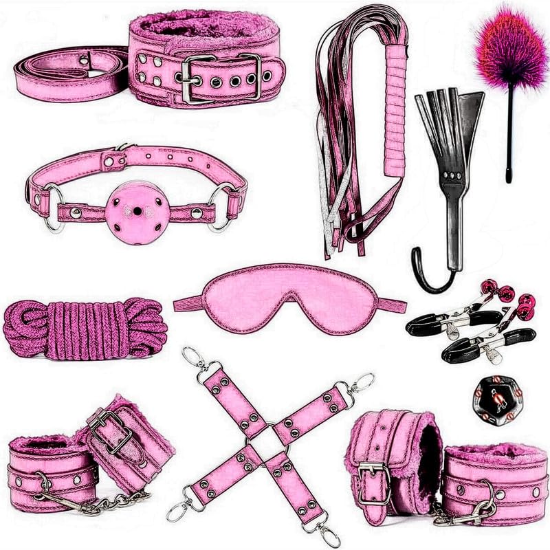 PúRpura 12 En 1 Cama De Peluche Suave Y CóModa con Set De Accesorios, Equipado con PequeñOs Cuadrados Y Cerebros Cerebrovasculares, Regalo De Pareja - K + 5