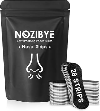 Nasal Strips, Nose Strips for Breathing - 28 Strips