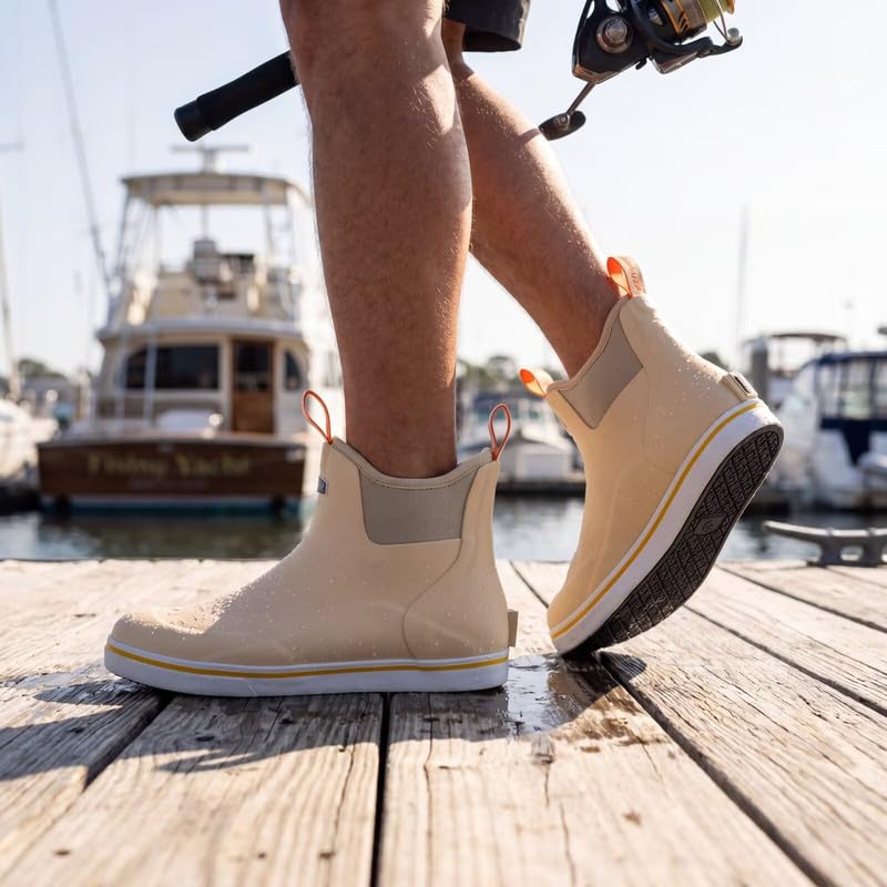 Image of SUREWAY Men's Waterproof Ankle Deck Boots