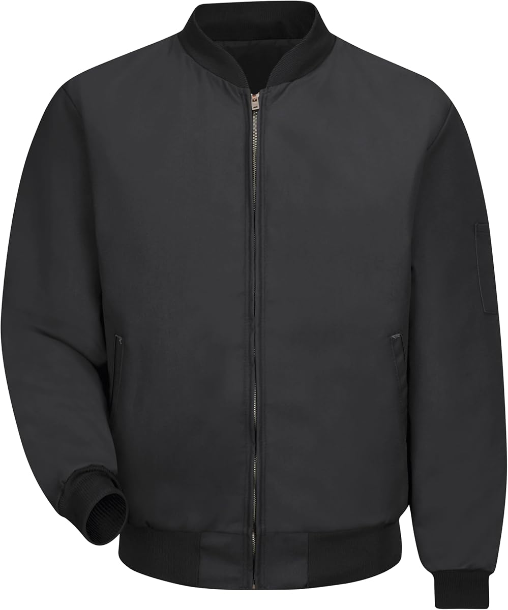Red Kap Men's Solid Perma-lined Team Jacket